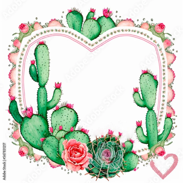 Fototapeta Cactus Art