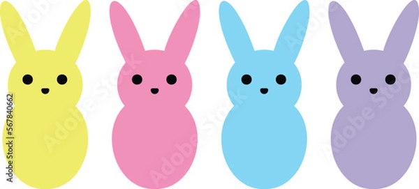 Obraz Easter Bunnies Peeps