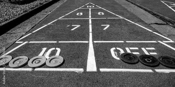 Fototapeta Shuffleboard 1