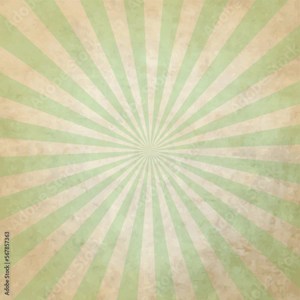 Fototapeta retro background with rays