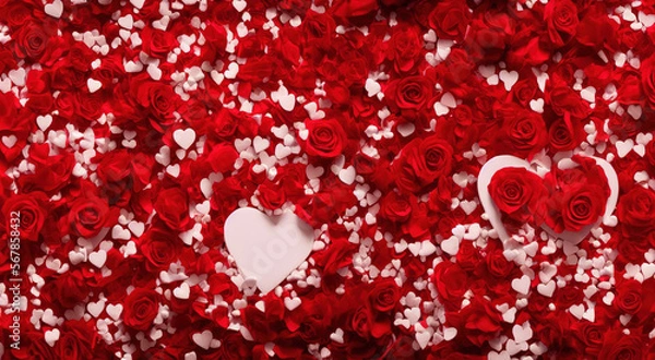 Obraz Valentine's Day Retro Background Textures - Insanely Detailed Valentine's Day Background Textures