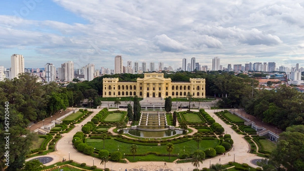Obraz Aerial view of the Ipiranga neighborhood