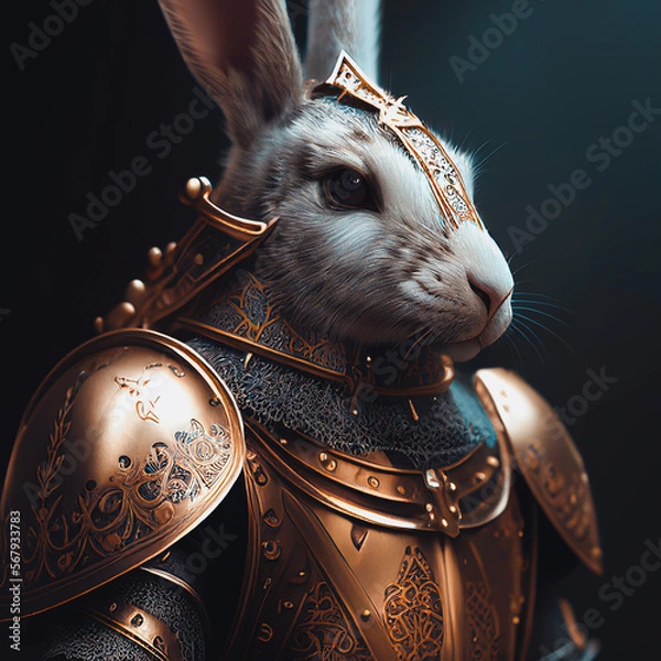 Fototapeta Warrior Rabbit