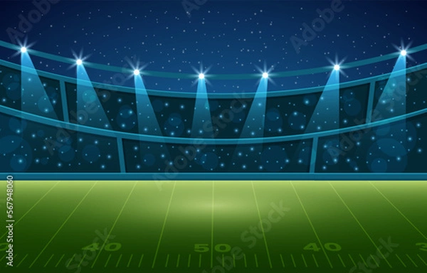 Obraz Super Bowl Stadium Background