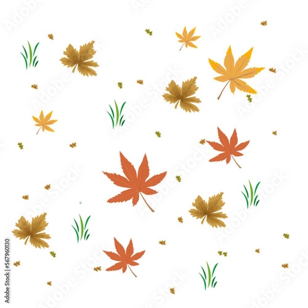 Obraz pattern with leaves