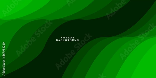 Obraz abstract wave shape background design , EPS 10