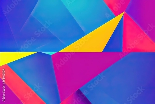 Obraz Business Decorative Elements with Stylish Triangular Graphics..