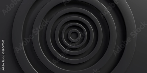 Fototapeta Black circle texture