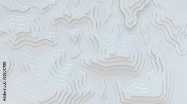 Fototapeta White Landscape texture