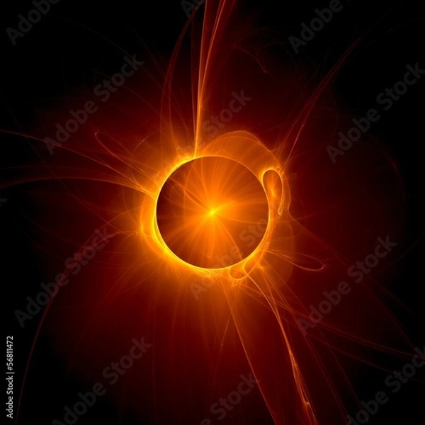 Obraz The eye of God - Solar Eclipse