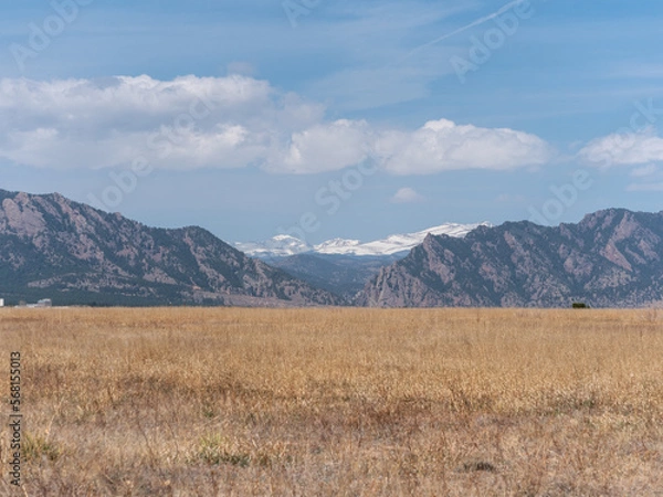 Fototapeta autumn in the mountains