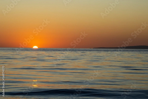 Obraz sunset in the sea