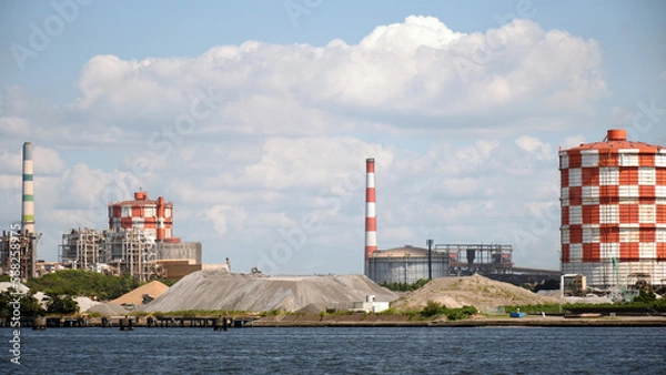 Obraz 工場の煙突