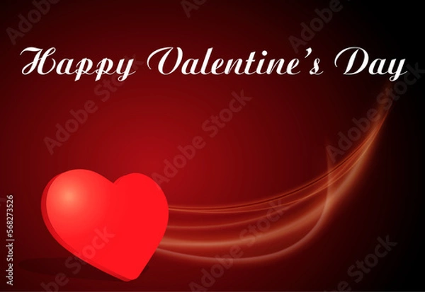 Obraz Valentine day banner