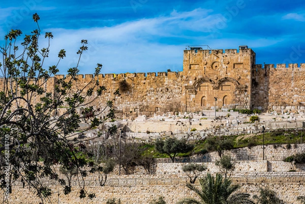 Obraz Beautiful Gate Old City Jerusalem
