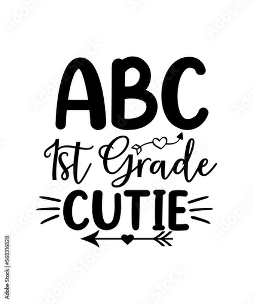 Fototapeta teach like a boss,
coffee nurse repeat,
i'm just here for recess,
i sparkled my way into kindergarten,
dedicated teacher ever from a distance,
welcome back to school,
hello first grade,
ready to rock 