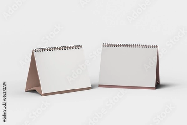 Obraz desk calendar mockup