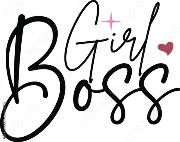 Obraz girl boss