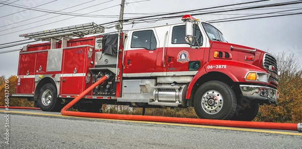 Fototapeta Halifax Fire