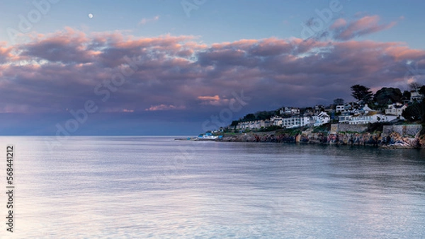 Obraz Brixham Shoalstone Seawater Pool Sunset
