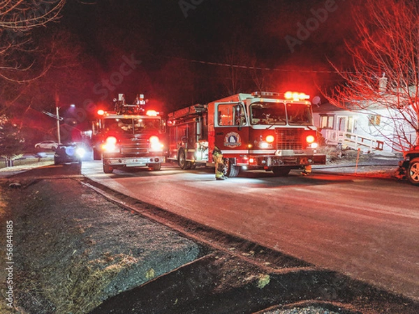 Fototapeta Halifax Fire