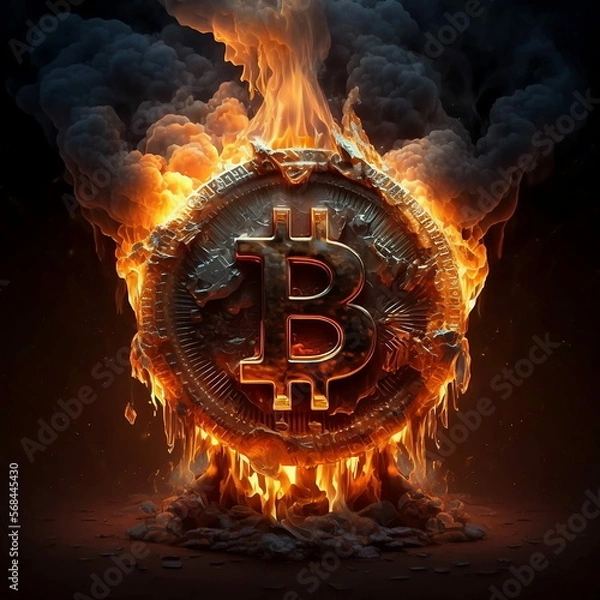 Fototapeta Bitcoin 02