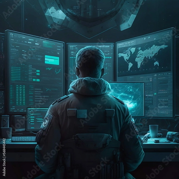 Fototapeta Cyber Security 03