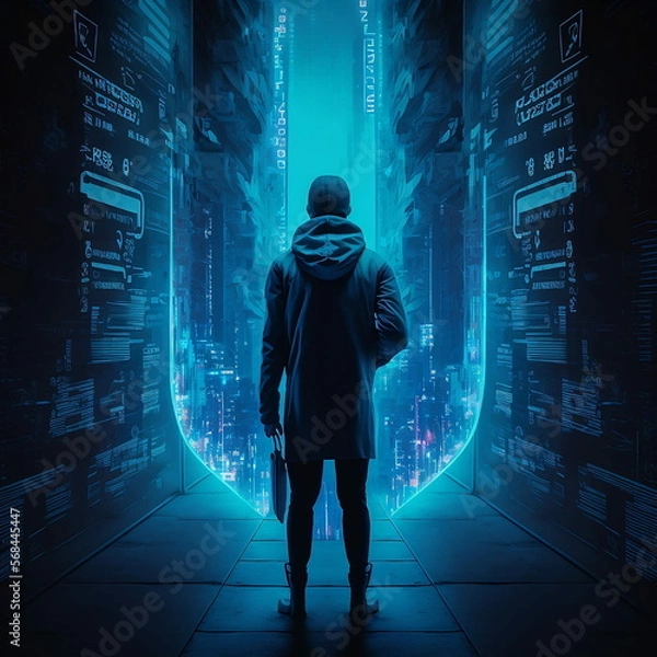 Fototapeta Cyber Security 02