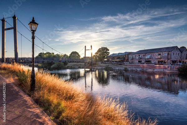 Obraz Cricklepit Bridge Sunset