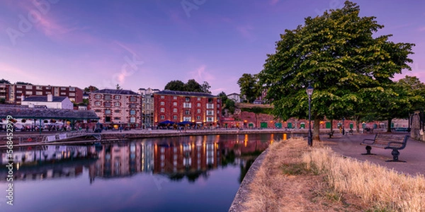Obraz Exeter Quayside Panorama