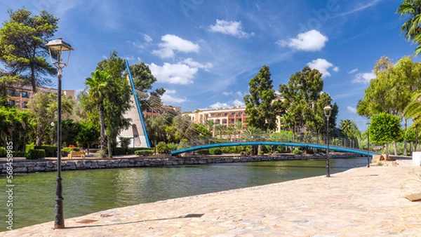 Obraz Romantic Bridge Rio de Santa Eulalia