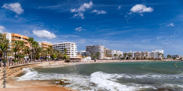 Obraz Santa Eulalia Beach Panorama