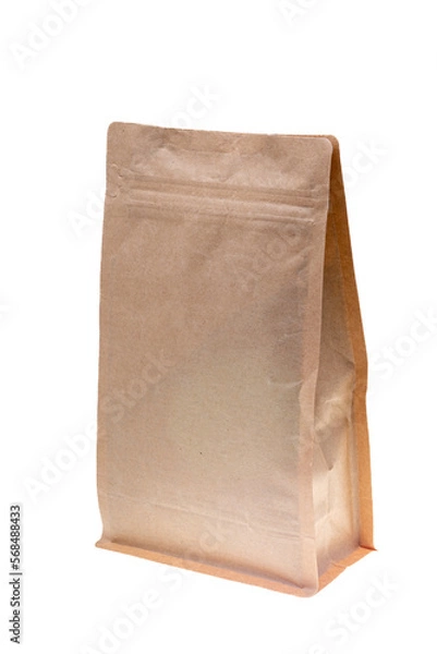 Obraz brown paper bag isolated