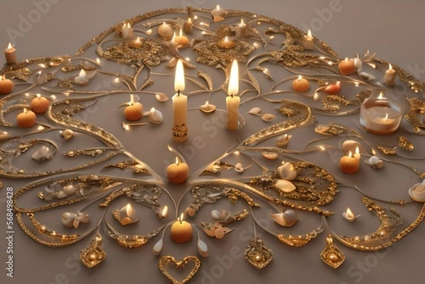 Obraz golden decoration 