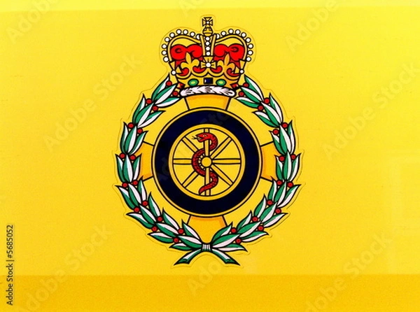 Obraz UK Ambulance badge