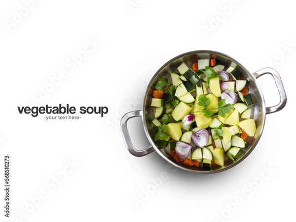 Fototapeta vegetable soup