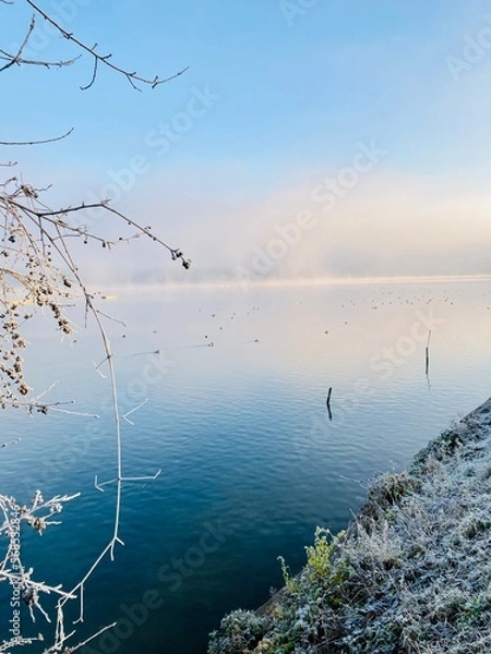 Obraz frosty sea
