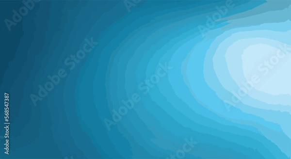 Obraz Beauty gradient blue background. eps10