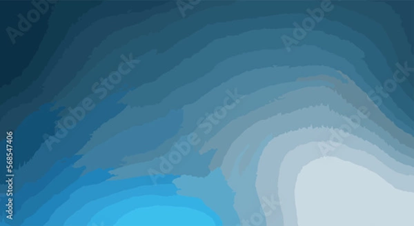 Obraz Beauty gradient blue background. eps10