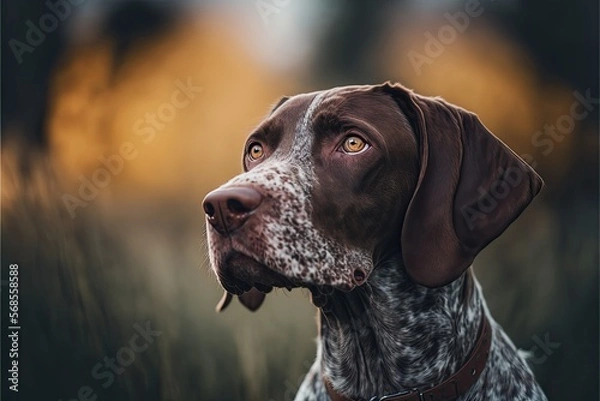 Obraz German shorthaired pointer dog