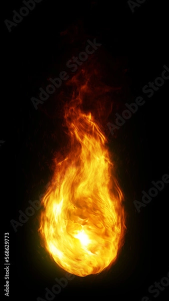 Obraz energy fireball