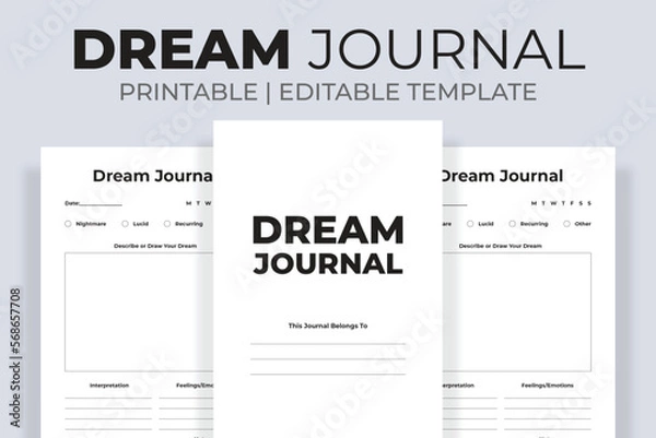 Fototapeta Dream Journal
