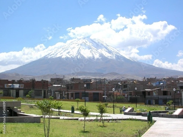 Obraz Wulkan Misti w Arequipie