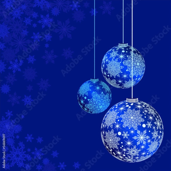 Obraz Vector Christmas Balls