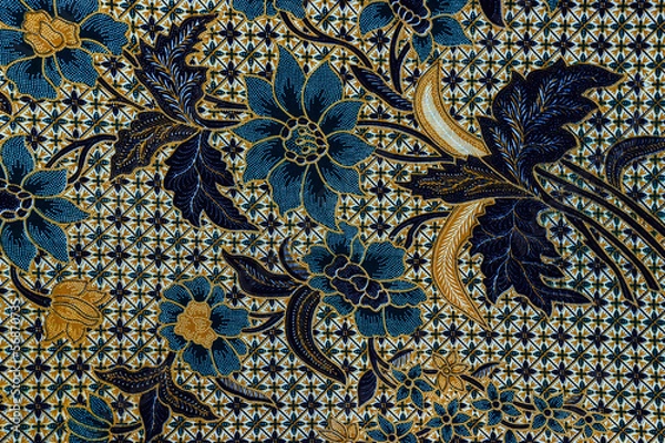 Obraz Pattern on a batik fabric.