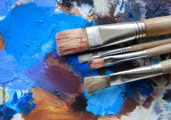 Obraz Palette & Pinsel