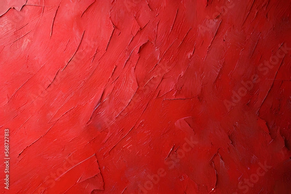 Obraz Red Wall Background