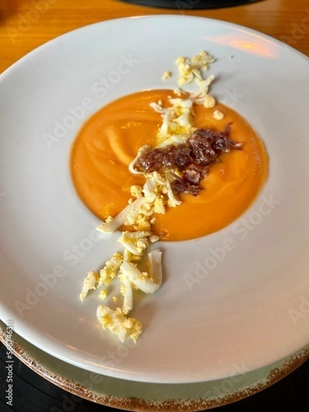 Obraz Sopa de tomate Salmorejo