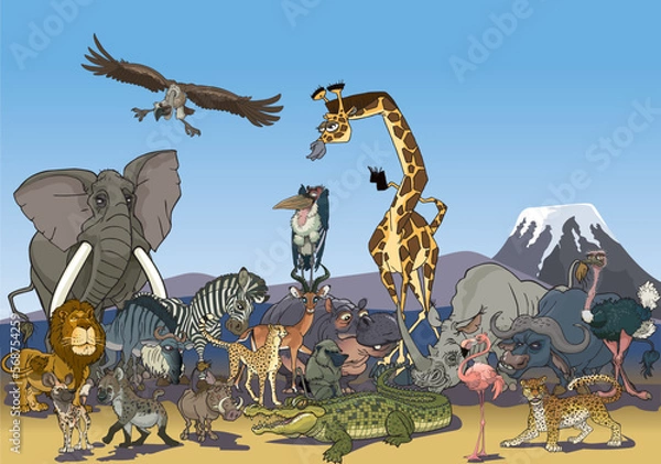 Obraz african wildlife