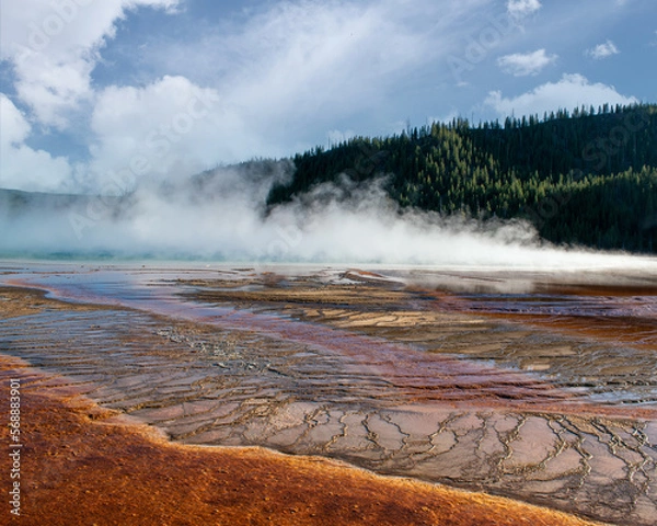 Obraz Grand Prismatic Spring Yellowstone